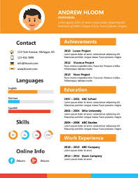 17 Infographic Resume Templates Free Download Hloom