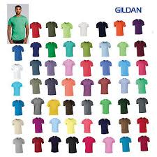 50 Blank Gildan Softstyle T Shirt 64000 Bulk Lot Ok To Mix S