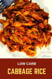 Spicy Cabbage Rice Recipe Cabbage Rice Low Carb Yum Cabbage