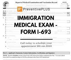 Medical examination for immigrant or refugee applicant. What You Need To Know About An Immigration Medical Exam Form I 693 Jeffrey S Liva Md Mph Ms Occupational Medicine Physician