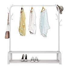 Kleiderständer, faltbar, ankleidezimmer, schlafzimmer, grau ryg02gy, aufbewahrung für kleidung, 140 x 43 x 174 cm, songmics kleiderschrank, garderobe mit kleiderstangen, stoffschrank. Udear Kleiderstander Freistehender Kleiderstander Mit Oberer Stange U Techstudio Ch