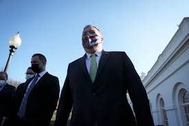 Secretary of state mike pompeo revealed during a friday interview that he believes that russia was behind a widespread cyberattack that potentially breached the computer hackers exploited a vulnerability in software created by texas technology firm solarwinds and inserted malicious code. Trump Contradicts Pompeo Over Russia S Role In Hack The New York Times