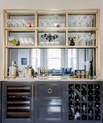 Check spelling or type a new query. Marlborough Street Residence Elms Interior Design Home Bar Brass And Glass Open Shelves With Wine Rack St Home Bar Rooms Living Room Bar Home Bar Designs
