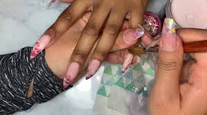 December 19, 2019 january 24, 2020. Acrylic Nails Tutorial Valentines Day Nails Encapsulated Glitter Nails Beauty Top News