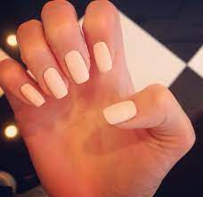 Transform your nails into 'cotton candy' dreams with dollops of lavender and baby blue spun sugar. Matte Cream Cream Nails Nails Kylie Jenner Nails