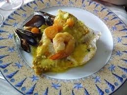 Daurade Et Moules Au Curry Safrane Petites Gourmandises Moules Curry Daurade Alimentation