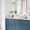 The elegant vanity has it all, with quality touches like brushed metal hardware accents i had such a hard time finding a big enough vanity with a single sink, so when i came across this piece i jumped on it. 1