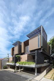 Gallery Of Cilandak Stackhouse Atelier Riri 3 Row House Design Facade Architecture Modern House Facades