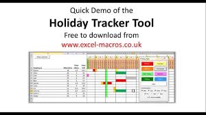 Select an available file format (pdf) for this document. Free Excel Tool For Recording And Tracking Staff Holidays