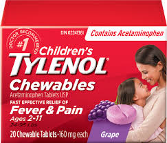 children s tylenol chewables