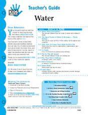 Water Kids Discover Free Lesson Plans Weather Lessons Lesson Plans