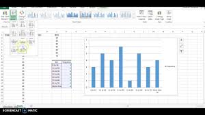 creating a histogram with excel 2013