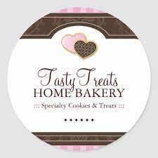 Bakery Packaging Stickers Zazzle Com In 2021 Bakery Packaging Packaging Stickers Bakery Logo Design