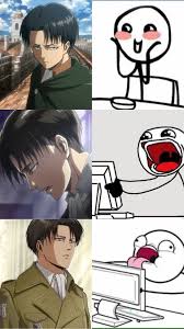 Levi Ackerman In Aot Attack On Titan Meme Levi Memes Attack On Titan Levi