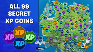 Xp coins were first added to the game in the course of fortnite chapter 2 season 1. All 99 Xp Coin Locations In Fortnite All Secret Xp Coins Chapter 2 Season 3 Youtube