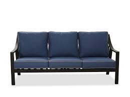 Genoa Patio Sofa With Cushion Mathis Brothers Furniture In 2020 Patio Sofa Cushions Sofa