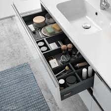 Most countertops are manufactured in 3 meters only however, choosing a 4 meter worktop will ensure you can create that sleek, undisturbed look. Vanity Unit Spirit 600 2 Metallic Drawers Gloss White 598 X 540 X 450 Mm