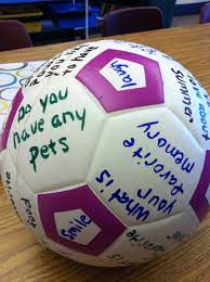 Frequently Asked Recruitment Questions Icebreaker For Small Children S Group Take A Soccer B Camping Activites For Kids Icebreakers For Kids Counseling Games