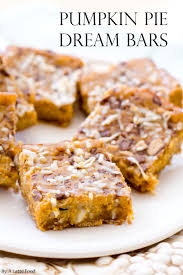 Pumpkin Pie Dream Bars Pumpkin Pie Bars Pumpkin Pie Pumpkin Recipes