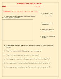 Check spelling or type a new query. Atomic Structure Worksheet With Answers Teaching Resources