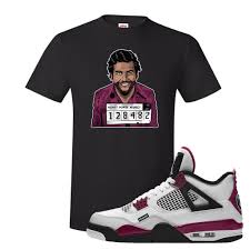 Another first, the shoe appeared in spike lee's film do the right thing, transcending the game of basketball to make a significant impact on pop culture. Air Jordan 4 Psg Paname T Shirt Escobar Illustration Black Cap Swag