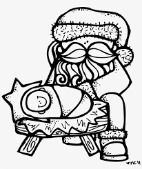 Jesus in manger coloring page. Baby Jesus Clip Art Santa Kneeling At The Manger Coloring Page Free Transparent Png Download Pngkey