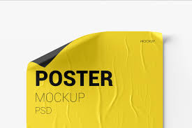 Appearance and presentation matter a lot, whether it is a shop, houses exterior, face of a person, the entire look of a dining table, or any product's layout, you simply cannot avoid the apparent beauty of a thing—the way it is presented. Crumpled Poster Mockup Set In Outdoor Advertising Mockups On Yellow Images Creative Store