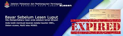 Sila pilih jumlah tahun untuk pembaharuan ssm. Dbkl Elesen