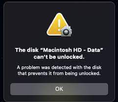 If you back up to an external disk connected to . The Disk Macintosh Hd Data Can T Be Un Apple Community