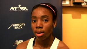 Regine Williams won the women's 200 meters at the Armory Collegiate  Invitational