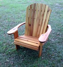 Oversize Adirondack Chair Stained With Pine Stain Backyard Furniture Adirondack Chair Outdoor Chairs
