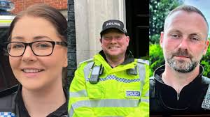 Stabbed Met officers win top police bravery award