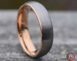 Beautiful Rose Gold Men S Wedding Band 8mm Men S Etsy In 2021 Rose Gold Mens Wedding Band Mens Gold Wedding Band Mens Wedding Bands Tungsten