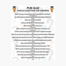 Perhaps it was the unique r. Happy Birthday Pub Quiz Card Photographic Print By Markstones Redbubble
