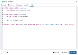 Column Dialog Pgadmin 4 4 28 Documentation