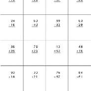 Add to my workbooks (3) download file pdf embed in my website or blog add to google. Two Digit Subtraction And Regrouping Printable Worksheets Education Com