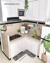 7 Desain Kitchen Set Untuk Dapur Kecil Homeshabby Com Design Home Plans Home Decorating And Interior Des Di 2021 Desain Rumah Kecil Dapur Kecil Ide Dekorasi Dapur