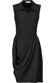 Jw Anderson Draped Skirt Dress Black Cocktail Dress Outfit Lil Black Dress Dresses