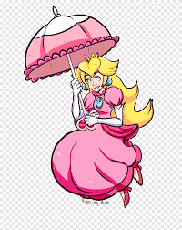 Super Princess Peach Super Smash Bros. Brawl Bowser Mario, peach, umbrella,  fictional Character png | PNGEgg