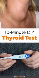 They may also recommend a thyroid scan using a small amount of radioactive tracer to see how. Use This 10 Minute At Home Thyroid Test To Check Your Levels Thyroid Test Thyroid Thyroid Health