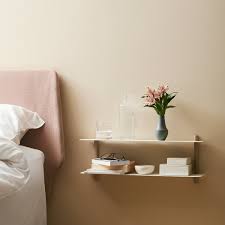 Customise fabric & legs floating shelves give a clean look to your room, but often they lack strength. Gejst Nivo Wall Shelf Connox