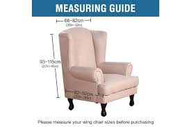 Maybe you would like to learn more about one of these? Super Stretch Wing Chair Covers Wingback Chair Slipcovers Chair Slip Covers Luxury Form Fitted Thick Soft Fabric Machine Washable Sage Matt Blatt