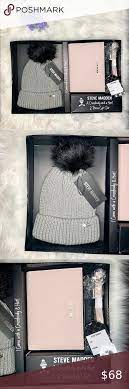 Steve Madden Crossbody And Hat 2 Piece Gift Set In A Manufacturer Gift Box Color Grey Multi 2 Piece Set With A C Chenille Hats Gift Set Women Accessories Hats