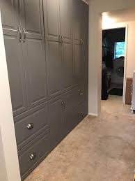 Ikea Cabinets For Shallow Pantry Or Mudroom Hallway Storage Cabinet Ikea Sektion Cabinets Hallway Storage