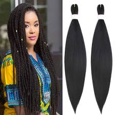 Buns are the quickest and easiest styles to achieve. Befunny 8pieces Lot 24 Pre Stretched Braiding Crochet Hair Professional Long Human Hair Extension For Crochet Braids Twist Perm Yaki Straight Easy Braid Hair For Women Hot Water Dip In 2 Buy Online In Antigua