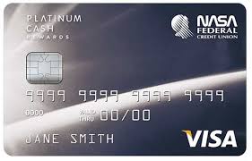 The most popular rewards cards offer a rebate—typically a credit to your account at the end of the year—proportional to the number of purchases made with the card. Visa Platinum Cash Rewards Nasa Federal Credit Union