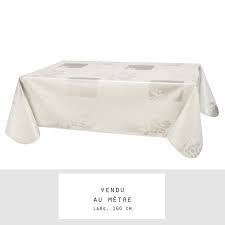 Retrouvez une grande sélection de tissus d'habillement, d'ameublement et d'articles de mercerie à prix cassés ! Toile Ciree Au Metre Maxi Largeur 160 Cm Vera Blanc Cdiscount Maison