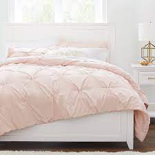 This solid pintuck comforter set is a great way to update your child's bedroom. Microfiber Pintuck Twin Xl Comforter Pottery Barn Teen