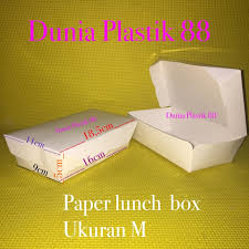 Tren dessert box tampaknya tengah menjamur di masyarakat. 50pc Paper Lunch Box Ukuran M Kotak Dus Wadah Tempat Makanan Nasi Kertas Medium Sedang Take Away Shopee Indonesia