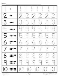 Free Tracing Worksheets Numbers 1 20 Tracing Worksheets Preschool Preschool Tracing Numbers Kindergarten